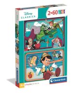 Puzzle 2x60 Super Kolor Disney Classic