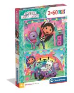 Puzzle 2x60 Super Kolor Gabby's Dollhouse