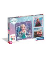 Puzzle 3x48 Super Kolor Princess