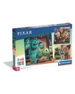 Puzzle 3x48 Super Kolor Pixar