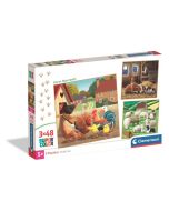 Puzzle 3x48 Super Kolor Farm Moments