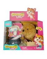 Zwierzęta piesek z akcesoriami