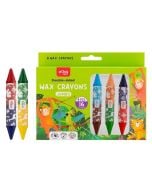 Kredki świecowe 16 kolorów EASY