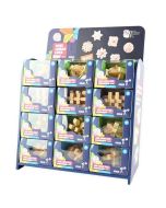 Puzzle drewniane IQ łamigłówki MIX