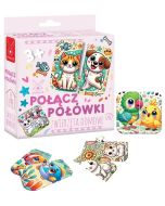 Połącz połówki Zwierzęta domowe 3+