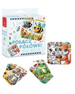 Połącz połówki Polne Zwierzęta 3+