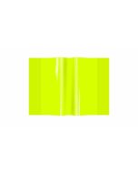 Okładka zeszytowa A5 PVC neon żółty (10szt)