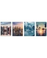 Zeszyt A5/60K kratka M 70g UV Travel (10szt)