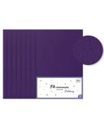 Filc dekoracyjny fioletowy 8szt