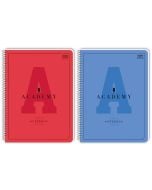 Kołozeszyt A5+80K kratka 90g Academy hybrid (5szt)