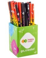 Ołówek kwadratowy Morandi HB (72szt) HAPPY COLOR