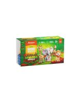 Mini Waffle 50el Animals Sawanna