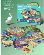 Puzzle 287 las deszczowy