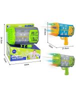 Pistolet do baniek mydlanych na baterie MIX