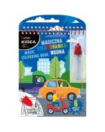 Magiczna wielorazowa kolorowanka wodna O Pojazdy