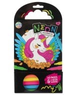 Kolorowanka jednorożec +5 neonowych markerów