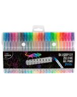 Długopisy żelowe 24 kolory KIDEA