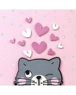 Zestaw kreatywny 3D Kotek 18x18cm