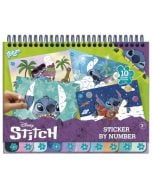 Naklejanie po numerach Disney Stitch