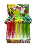 Długopis fantazyjny Fruit niebiesk (24szt) PENMATE