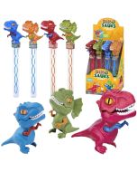 Bańki dinozaur ruchoma szczęka 140ml MIX