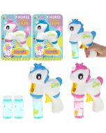 Pistolet na bańki jednorożec 2x60ml MIX