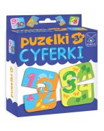 Puzzelki Cyferki 3+