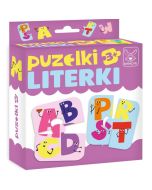 Puzzelki Literki 3+