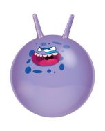 Piłka do skakania z rogami fioletowa 45cm