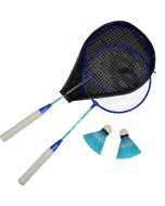 Zestaw do badmintona w pokrowcu navy blue
