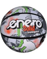 Piłka do koszykówki szaro-biała