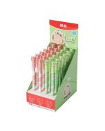 Długopis wymaz Soft Animals Sowa nieb (24szt) M&G