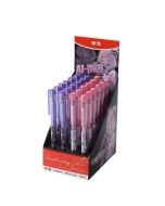 Długopis żelowy Manga Pink Fantasy nieb (24szt)