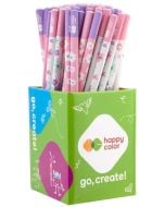 Ołówek trójkątny 2B Pearl flower (72szt) w kubku