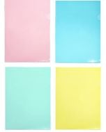 Ofertówka A4 PP pastel mix (8szt)