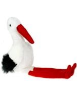 Maskotka Bocian z nogami 53cm