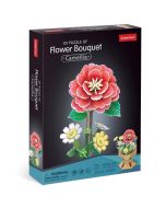 Puzzle 3D Bukiet kwiatów Kamelie