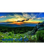 Mata mała dwustronna z nadrukiem góry