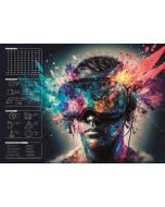 Mata na biurko z nadrukiem fullcolor