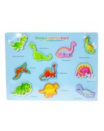 Układanka puzzle drewniane dinozaury