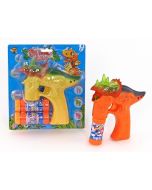 Pistolet do baniek mydlanych z muzyką MIX