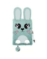 Pamiętnik z kłódką A5/96K 3D włochacz Rabbit