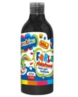 Farba plakatowa czarna 500ml BAMBINO
