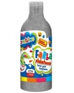Farba plakatowa srebrna 500ml BAMBINO