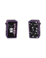 Piórnik podwójny z wyposażeniem Kuromi black