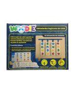 Drewniana układanka logiczna na czas Woodie