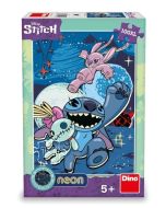 Puzzle neonowe 100 Lilo i Stitch świecące kontury