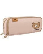 Piórnik 3-komorowy Bebe Friends Miś