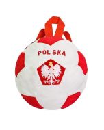 Plecak football piłka czerwona