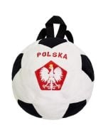 Plecak football piłka czarna